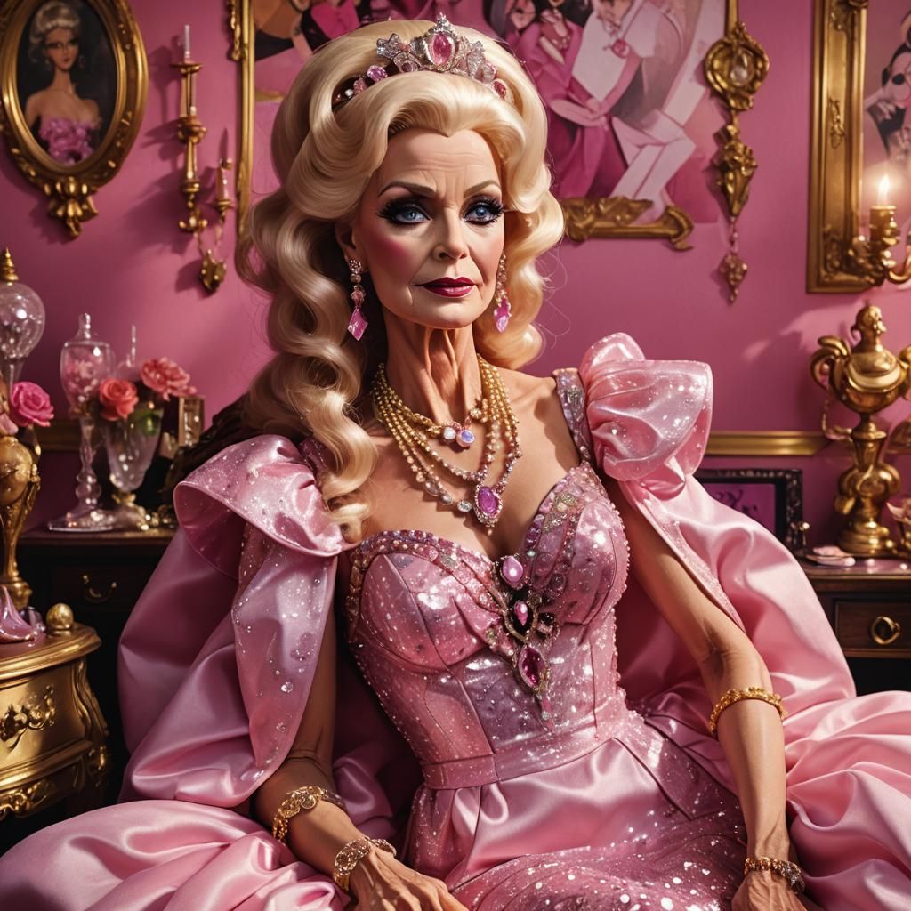 Glamorous Transvestite Barbie Concept Art