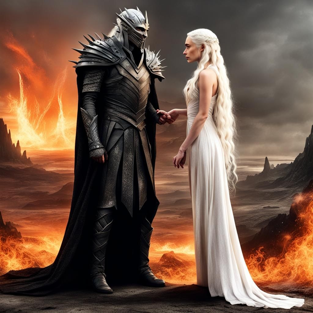 Lord Sauron Meets Daenerys Targaryen