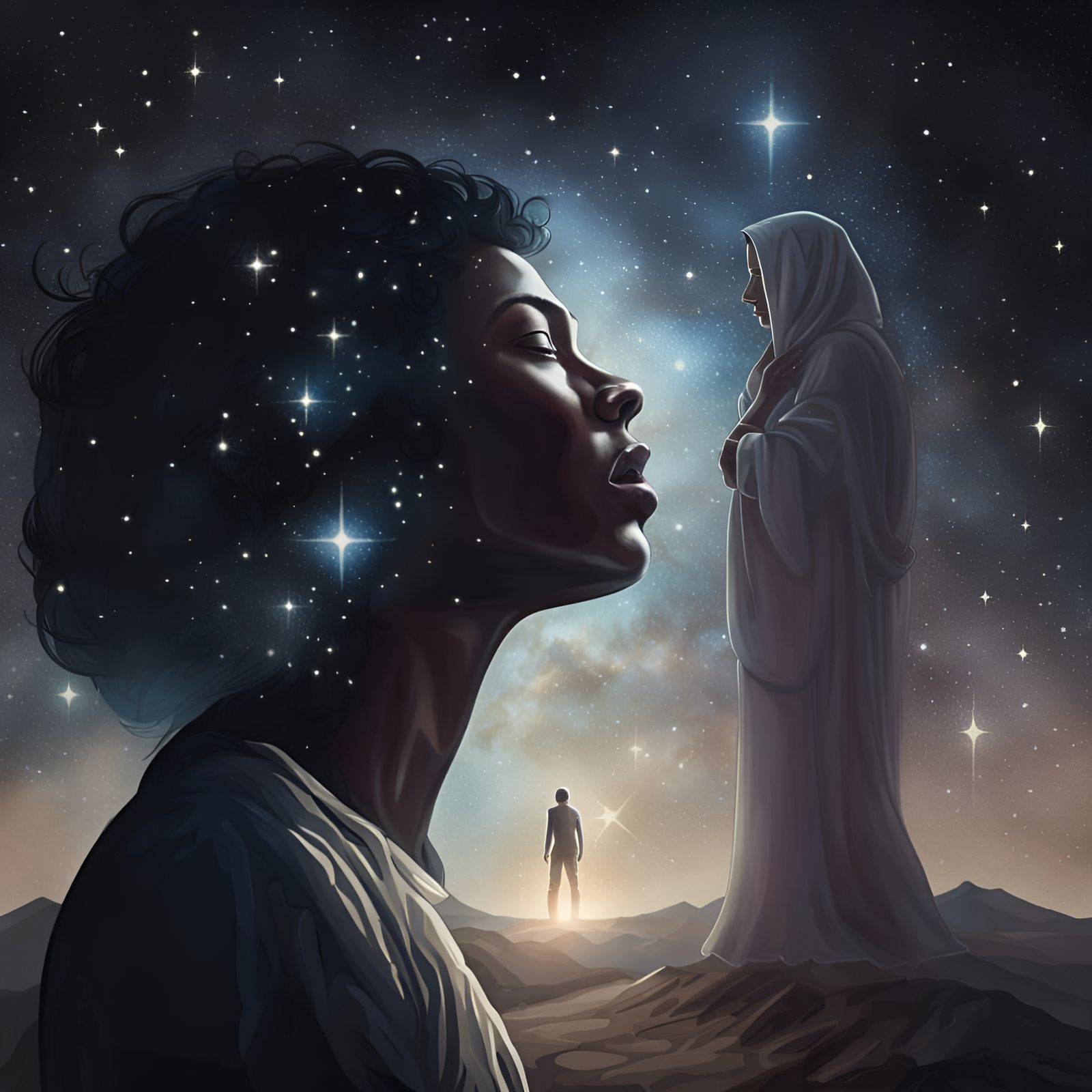 Stand face to face with your God, and find out what you are.