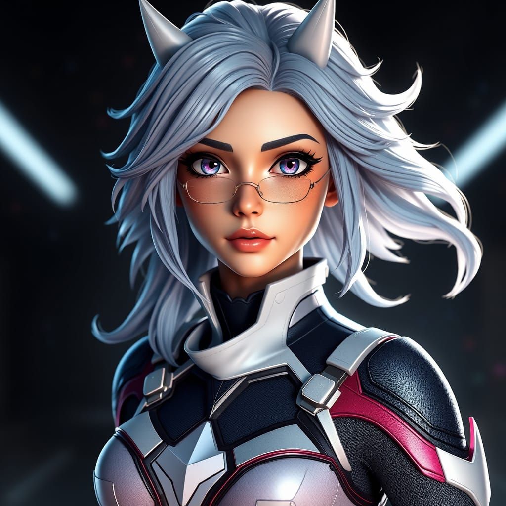 Photorealistic Portrait of a Marvel Rivals Character