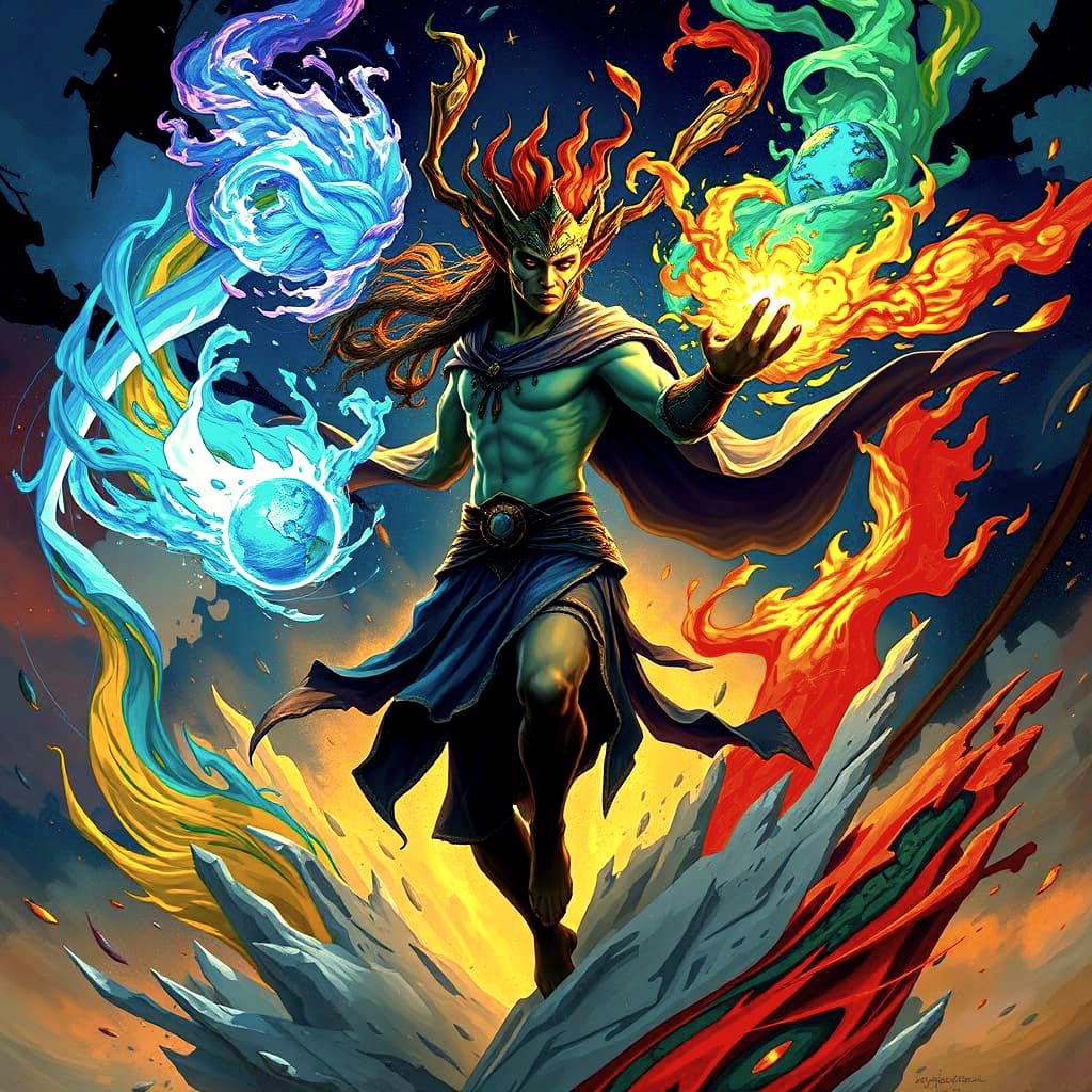 Elementalism: An AI Interpretation