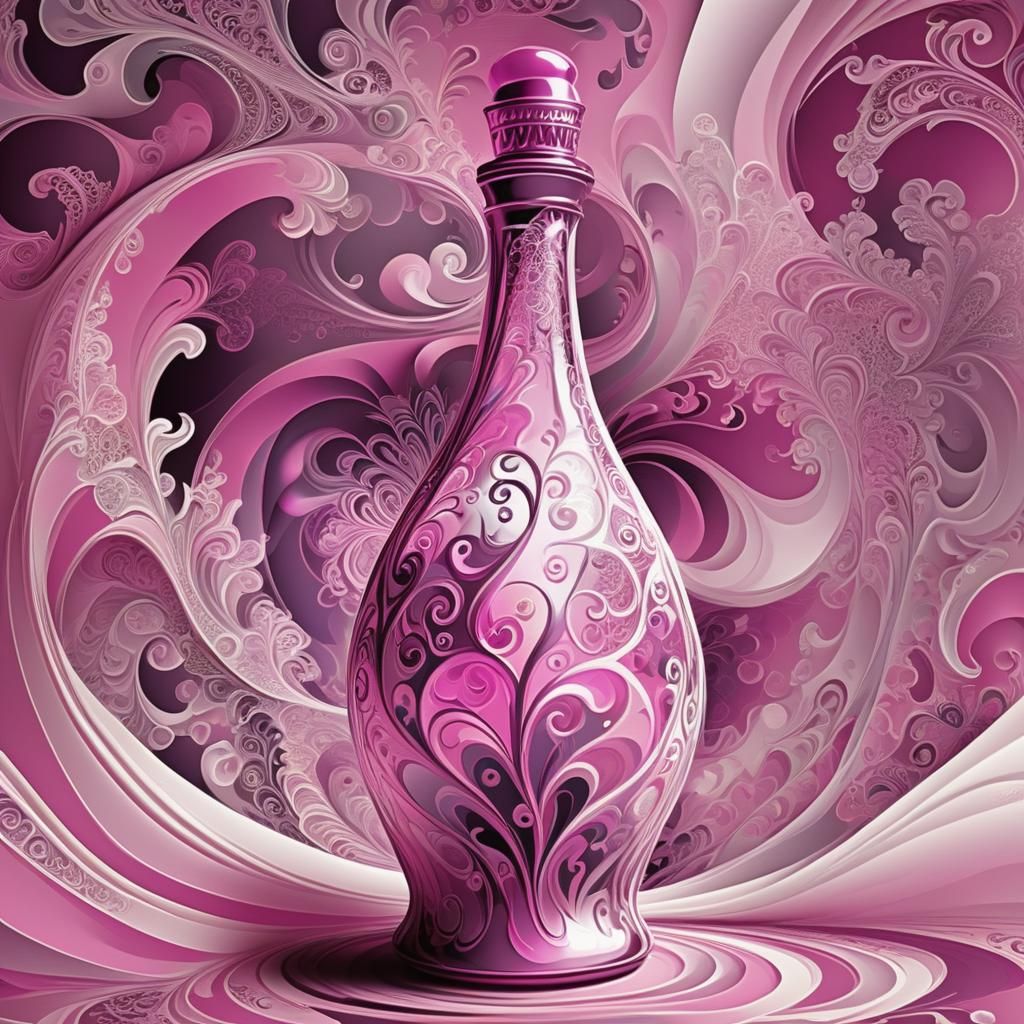 I Dream of Jeannie in a Bottle Lamp