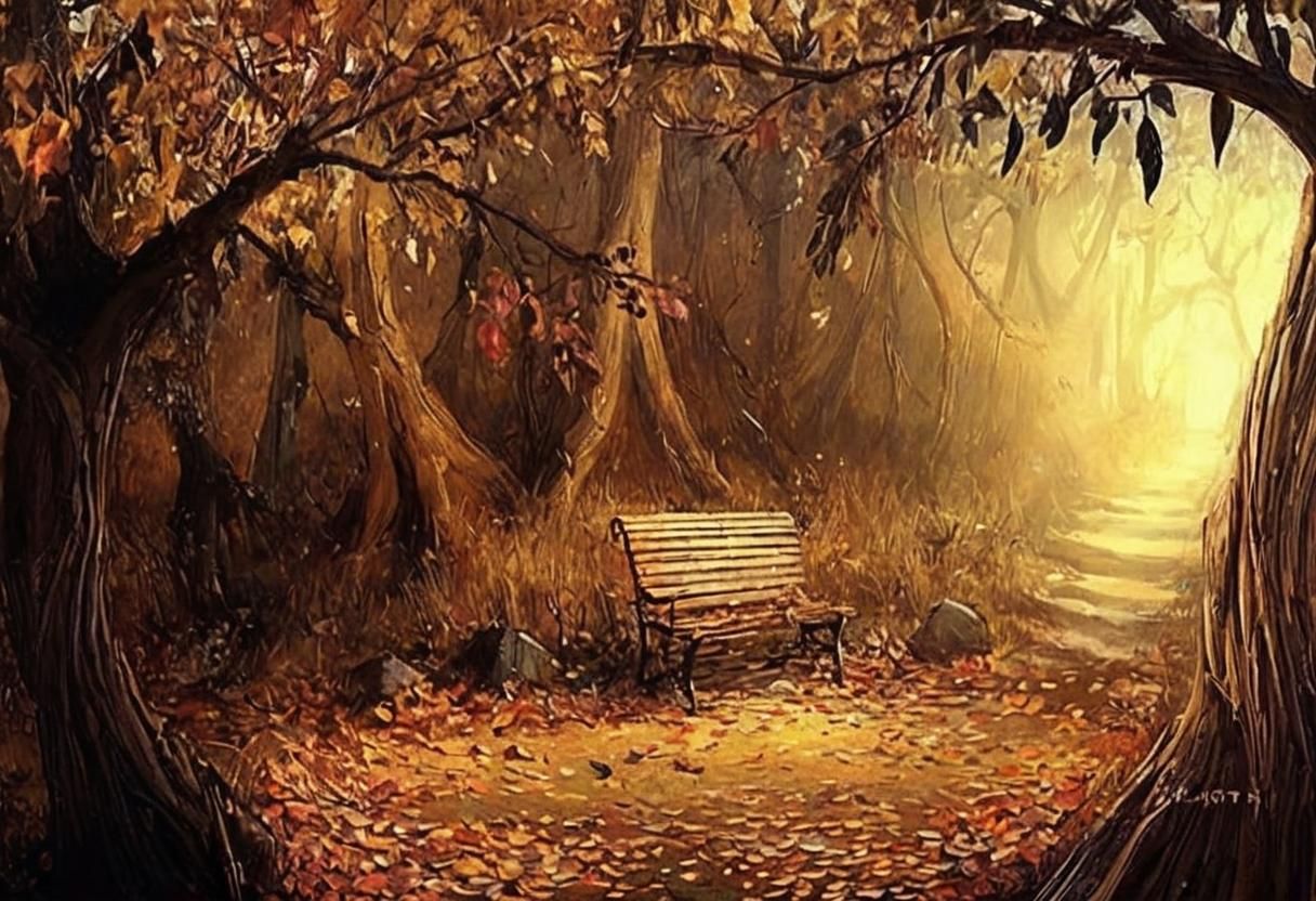 Abstract Autumnal Impression