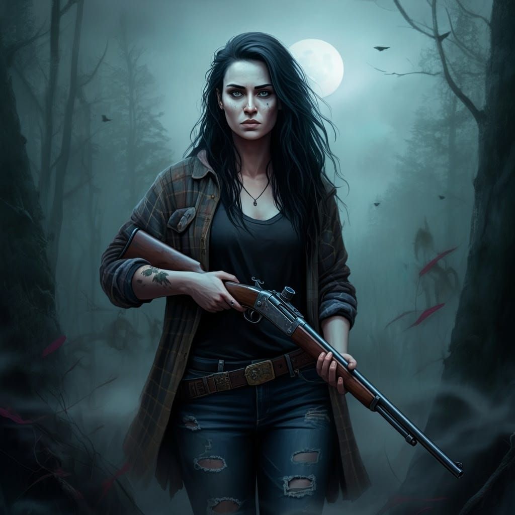 Young Hunter Embarks on a Mythical Quest in a Dark Fantasy W...