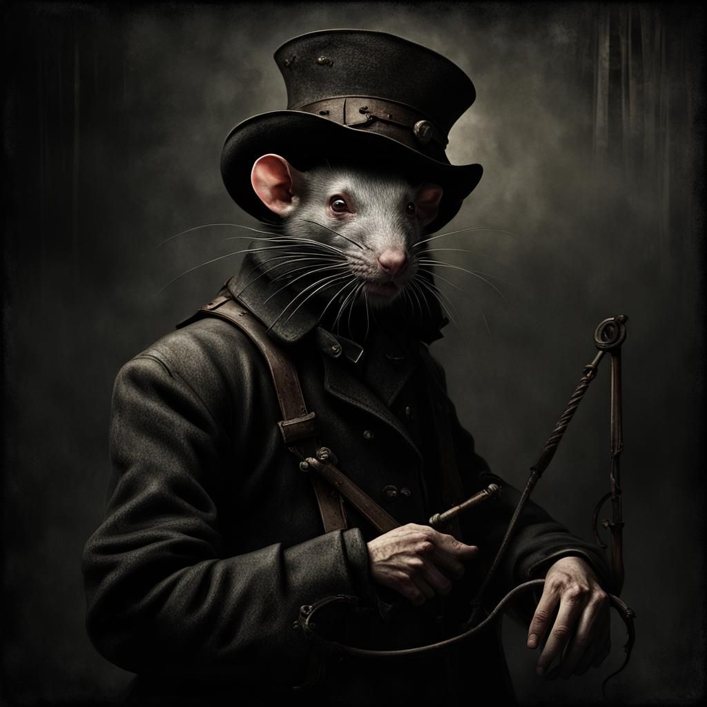 "The rat catcher from Hameln"