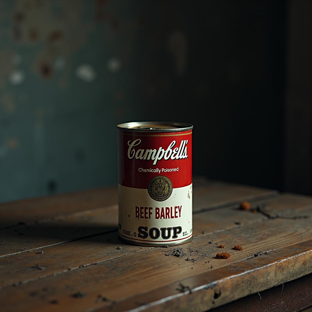 Campbell's Soup: Dark Realism in Biomechanical Style