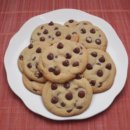 Delicious Freshly Baked Chocolate Chip Cookies
