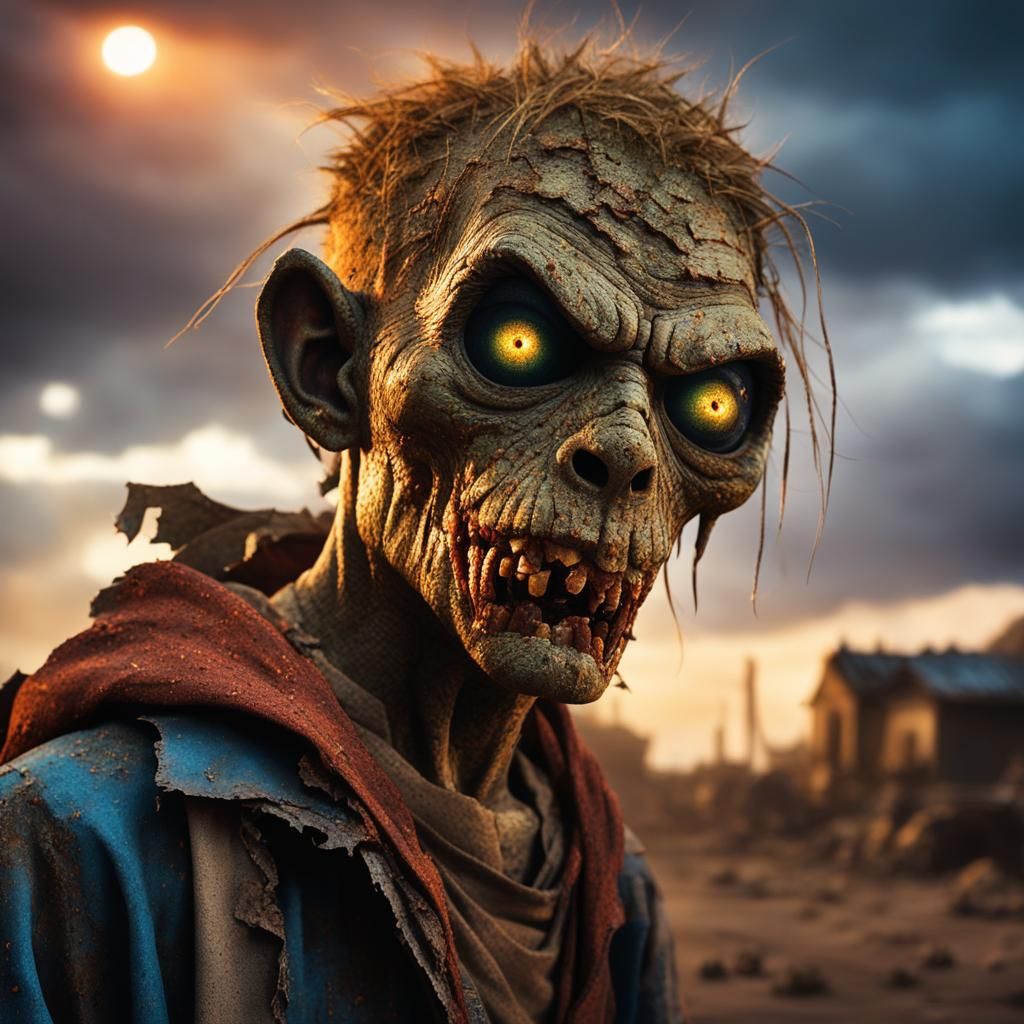 Old Zombie -
 Hello..🤚