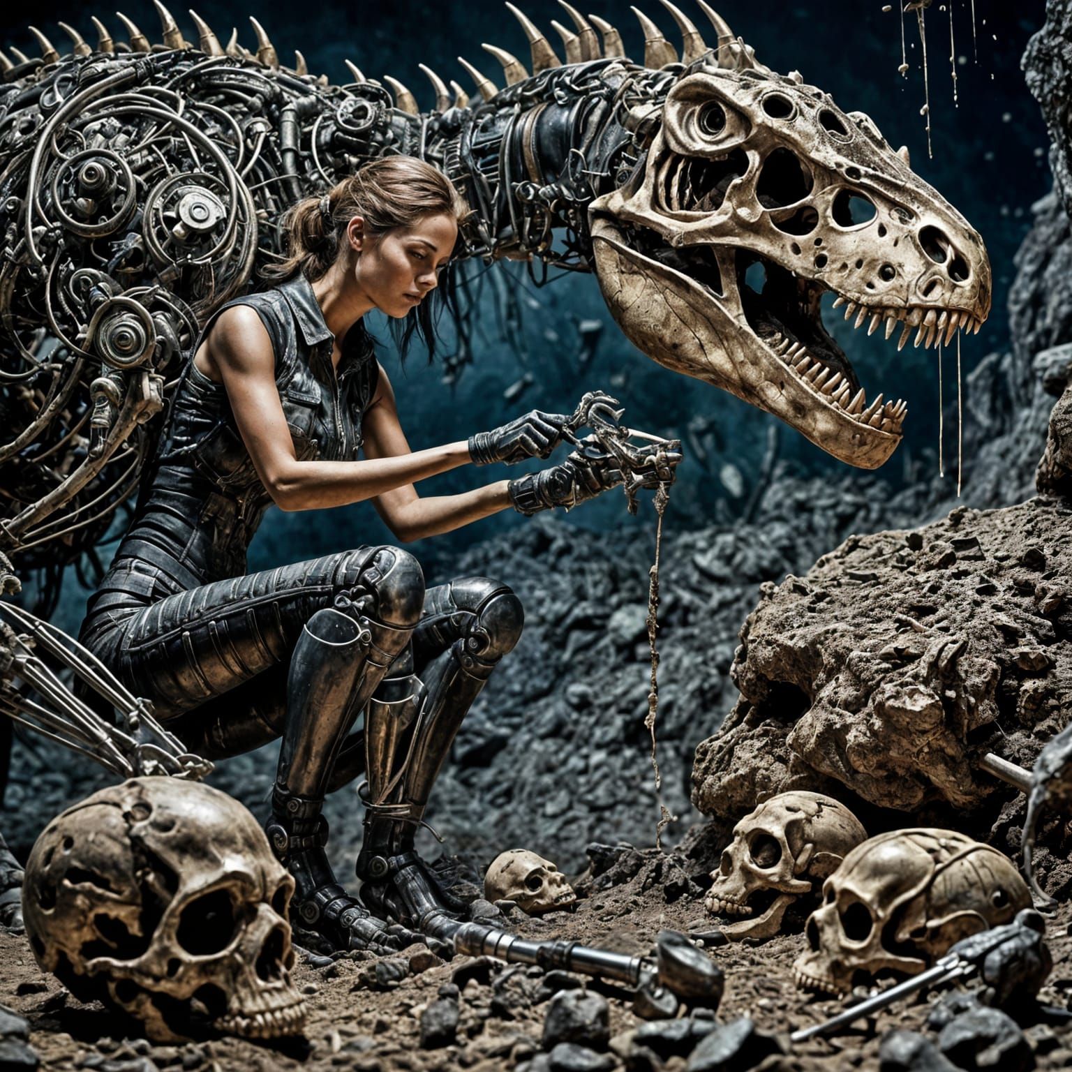 Cybernetic paleontology