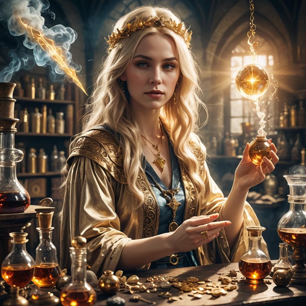 Gold Alchemist Queen