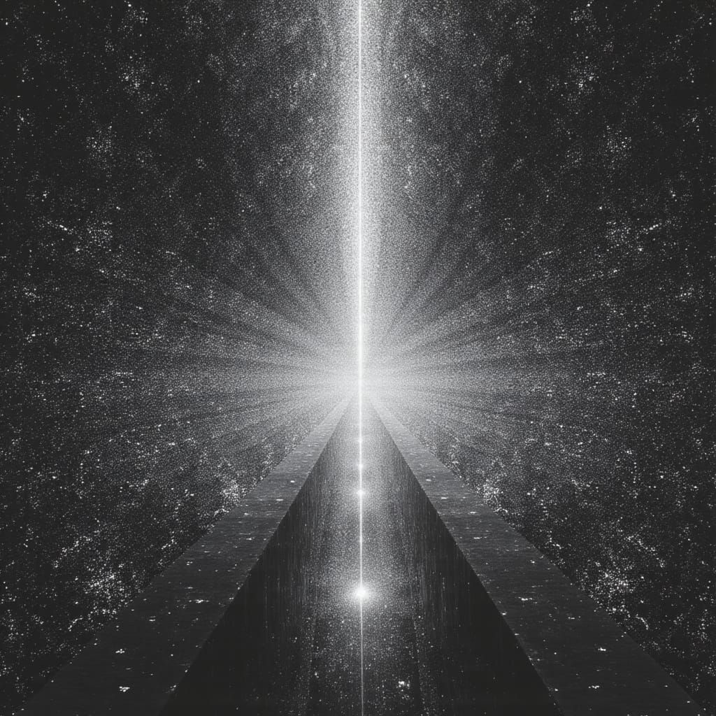 Surreal Liminal Portals in Cyberpunk Glitch Art