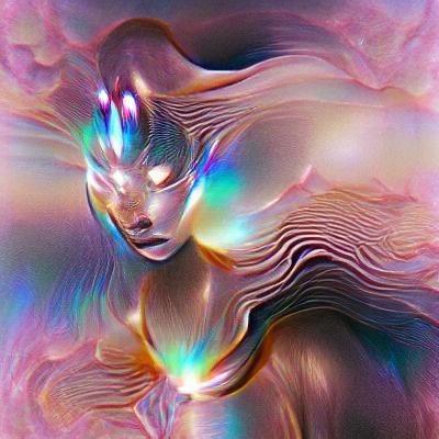 Radiant Aura of Light and Color