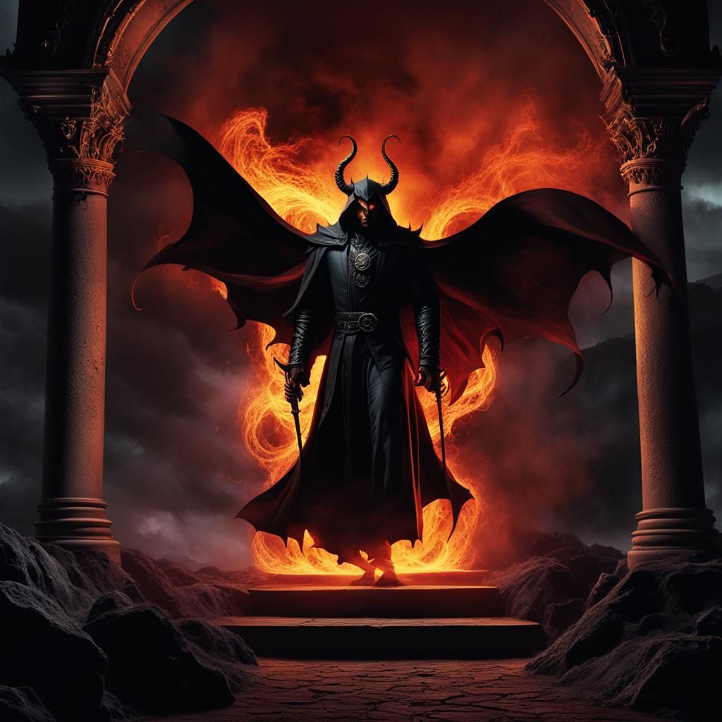 Mephisto raising from hell