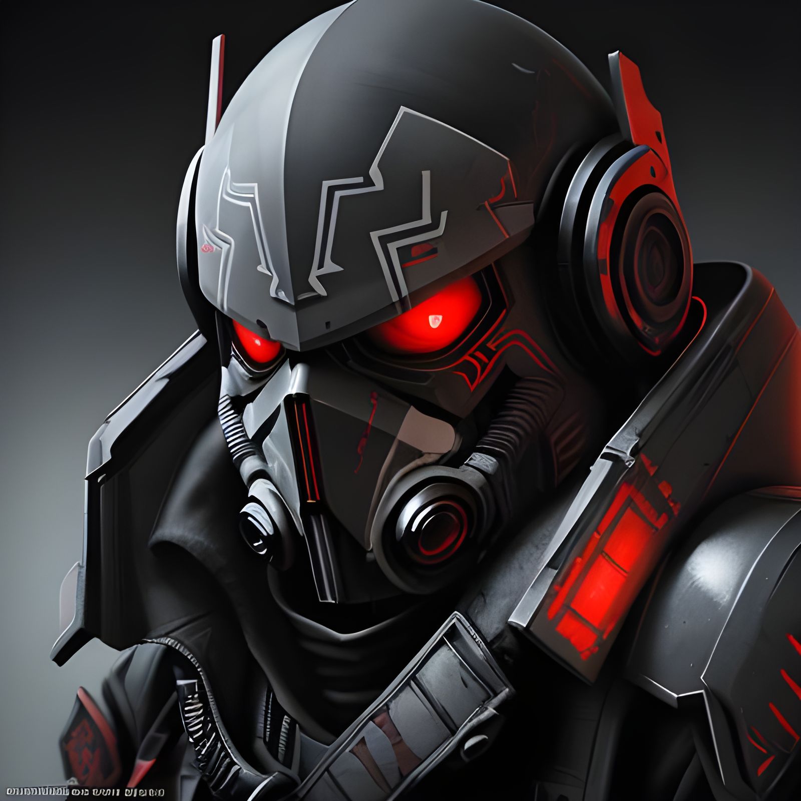 Helghast Mask in 4K High Quality