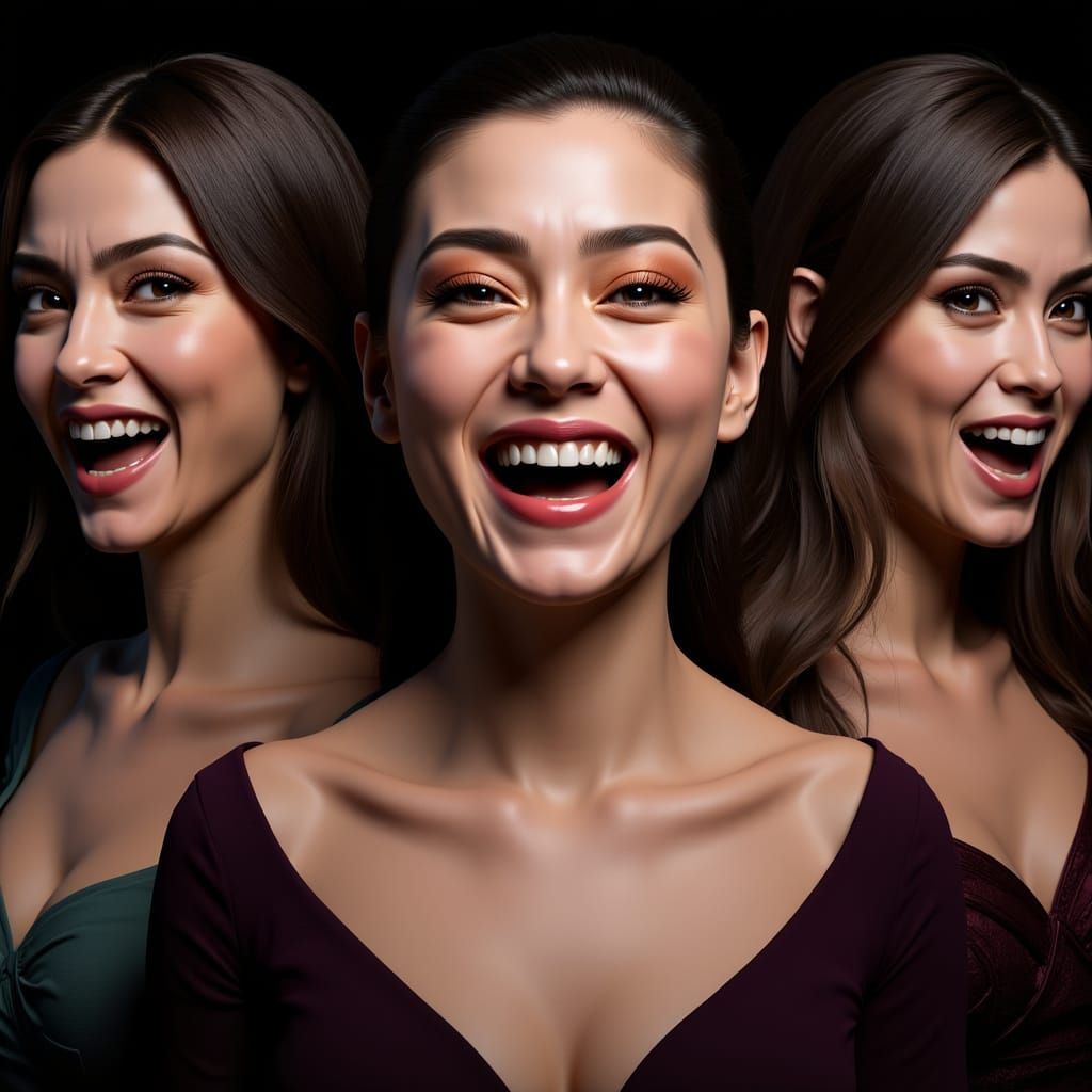 Faces Expressing Complex Emotions in Binary Reconstruction S...