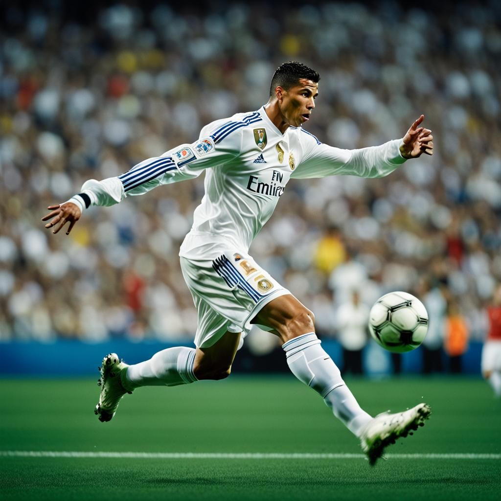 Ronaldo Bicycle Kick: Professional Portrait Photography