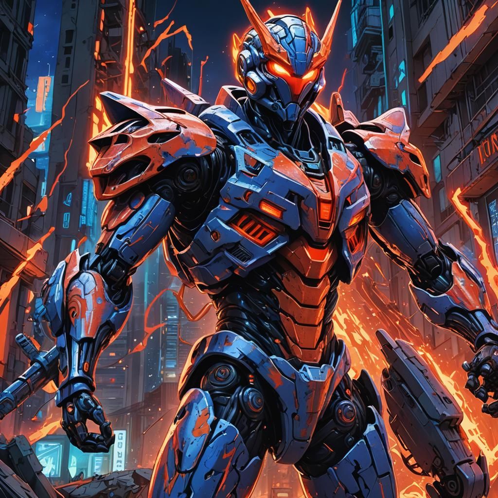 Guyver vs Evangelion: Bio-Organic Sci-Fi Battle