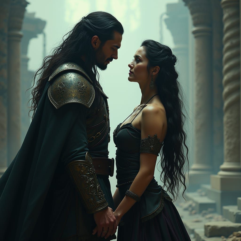 Richard and Kahlan: Epic Digital Matte Painting