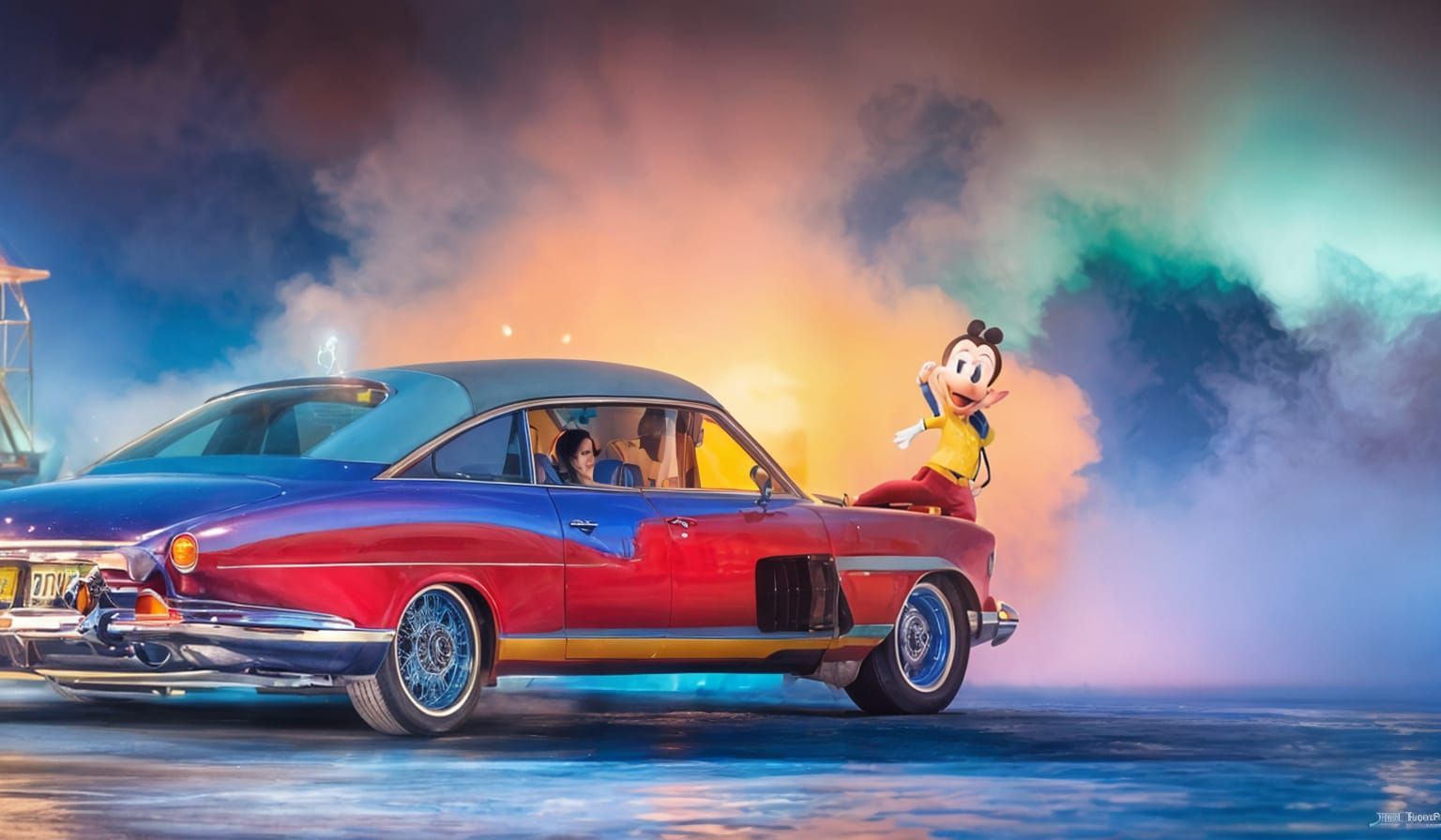 Dreamy Abstract Art with Soft Lighting and Magic