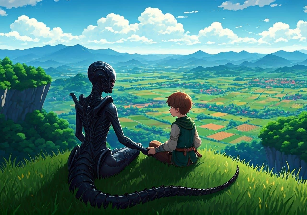 Medieval Friendship in a Fantastical Landscape