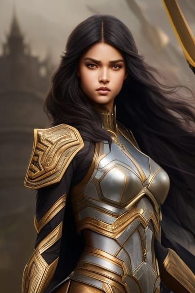 Warrior Girl from the Southern Lands 12