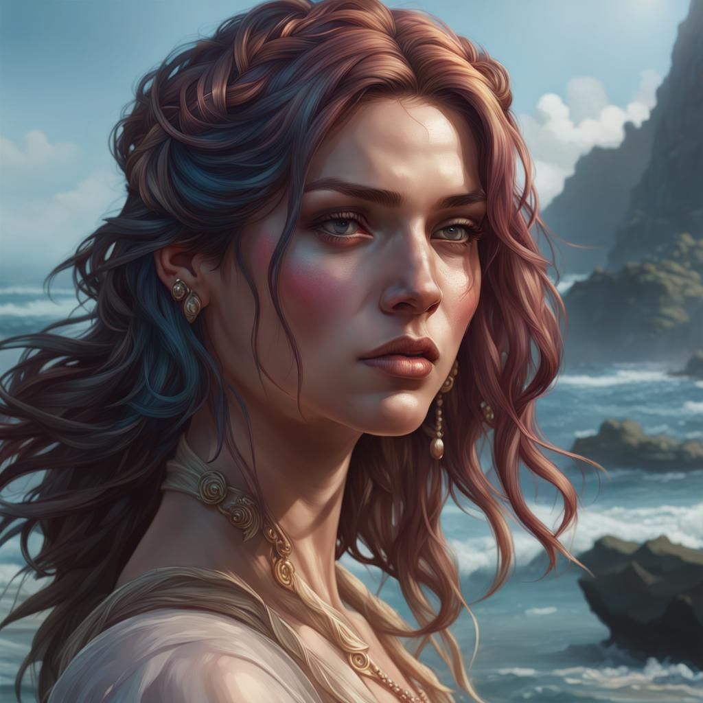 Hyperdetailed Portrait of Sailors in Digital Art