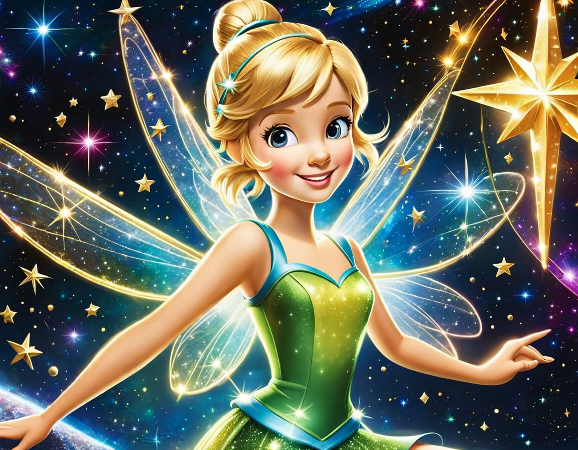 4=Tinkerbell, extra dotted bright shimmer and shine, “Everyt...