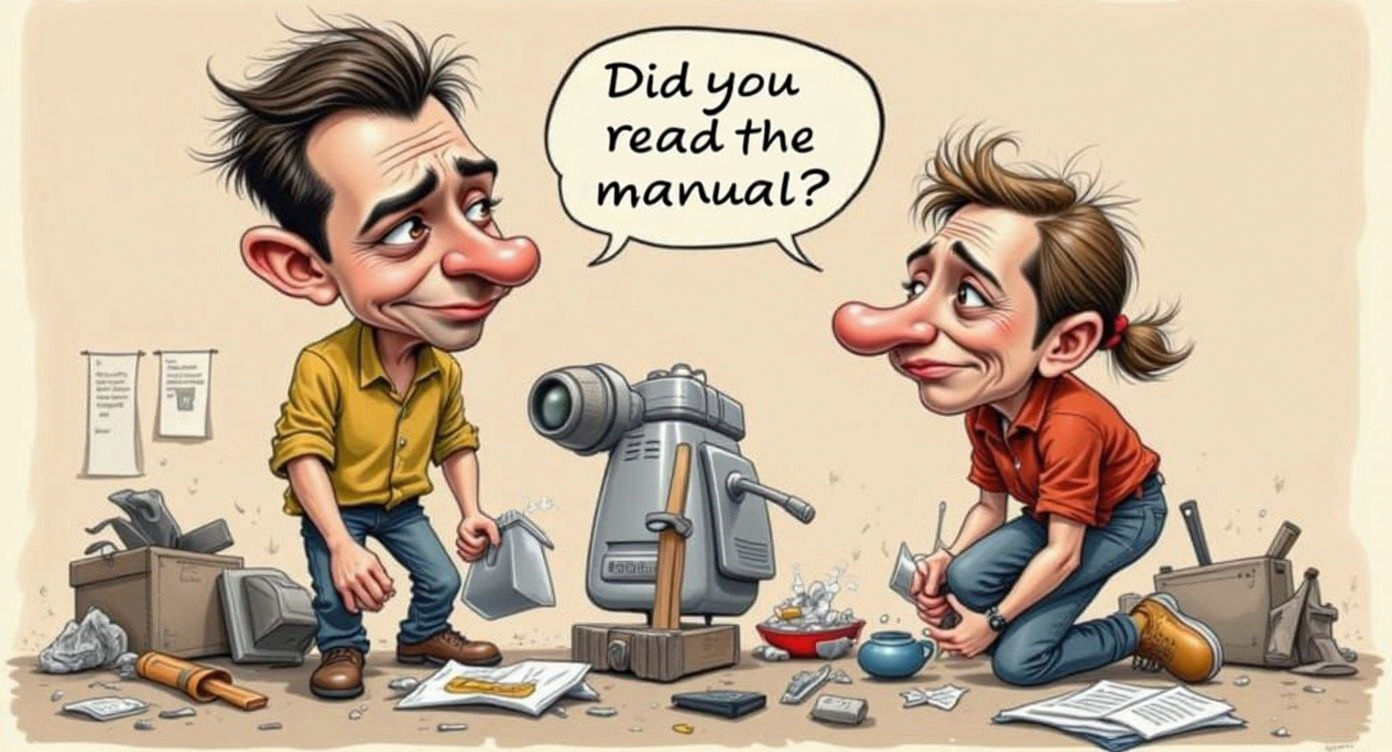 Expressive Caricature Art Portrait