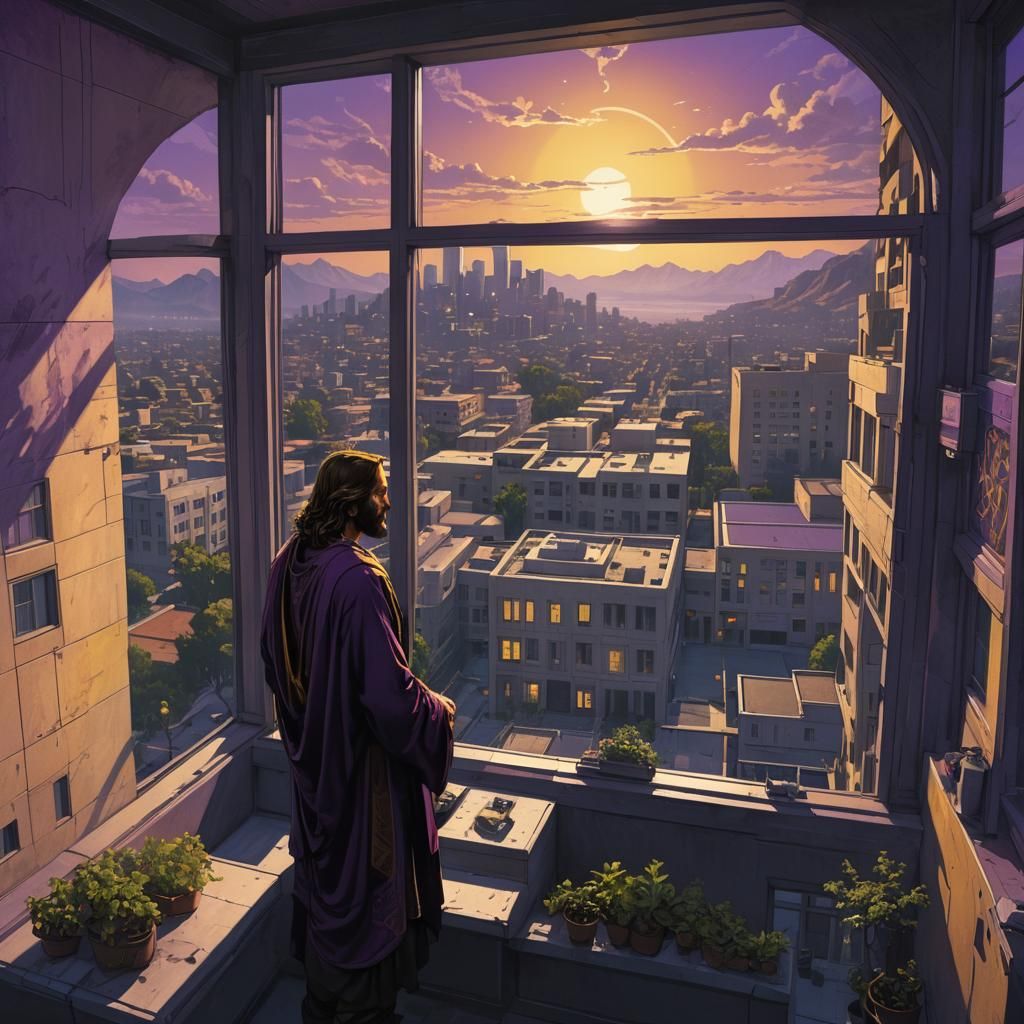 Dark Fantasy Last Supper in Los Santos