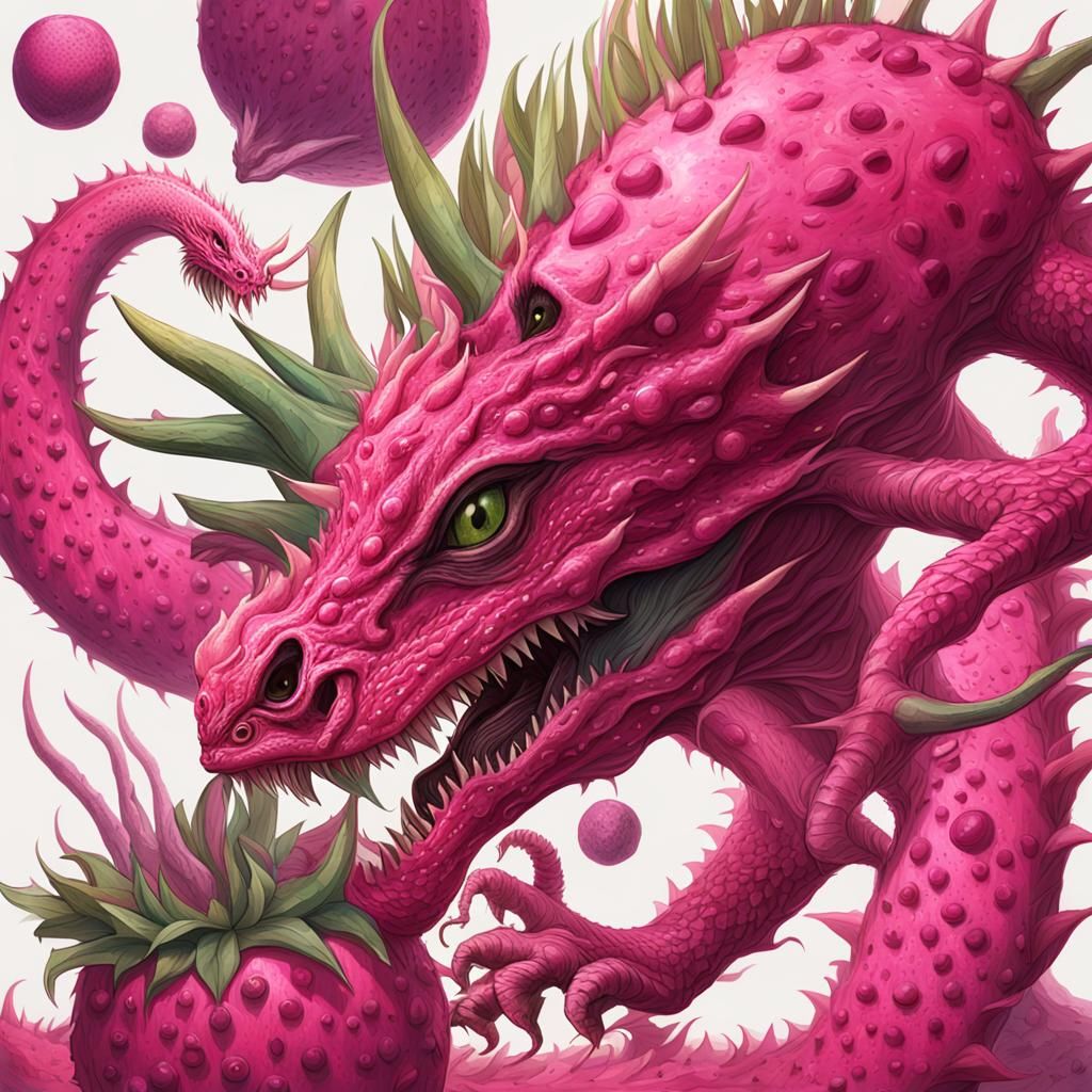 Exotic Alien Dragon Creatures on Distant Exoplanet