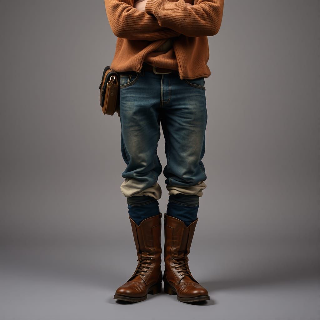 Detailed Portrait Inspired by 19th Century Art