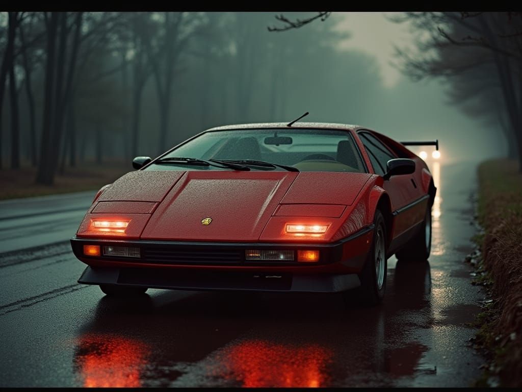 Citroën CX Hypercar in Cinematic Style