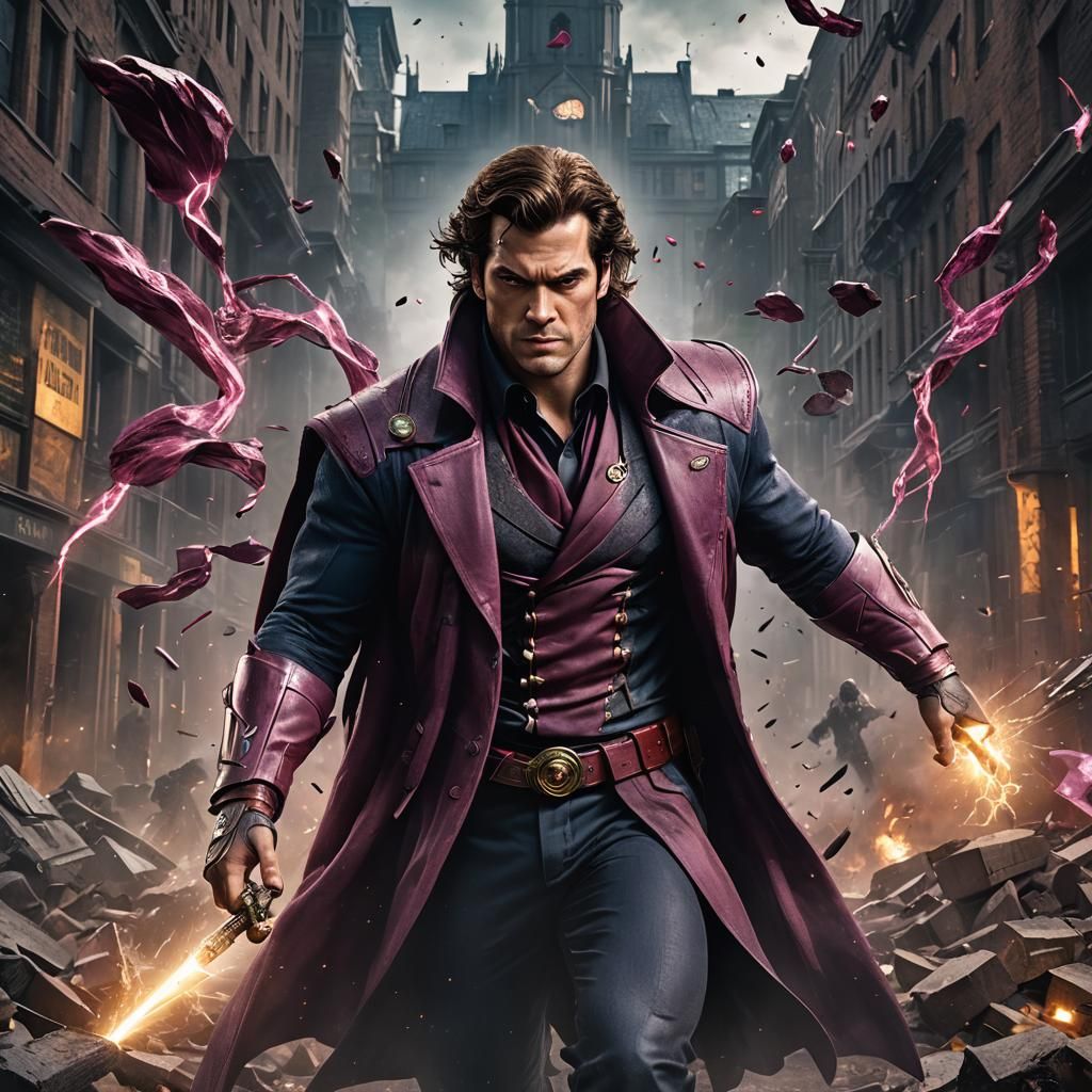 Gambit X-Men Character Concept Art