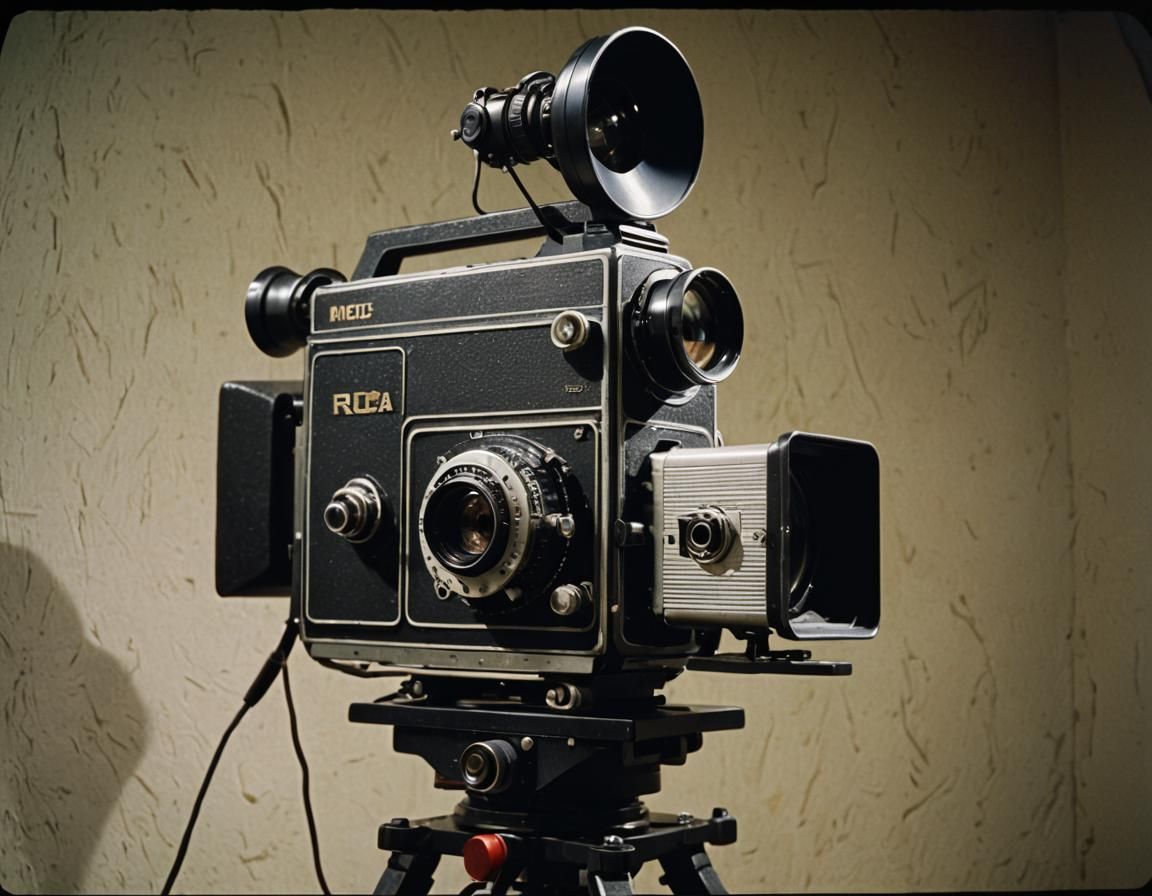 Realistic Vintage RCA TK-12 Broadcasting Camera