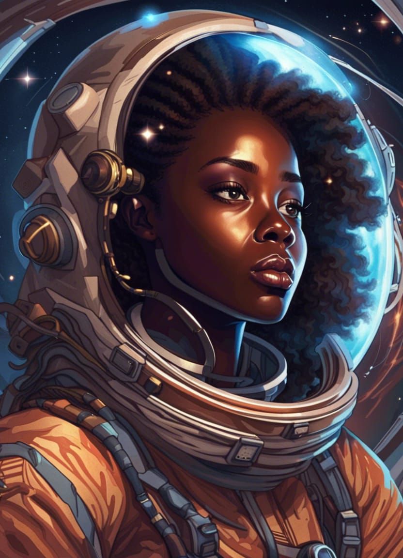 Astronaut Phantasmic Projection in Widescreen