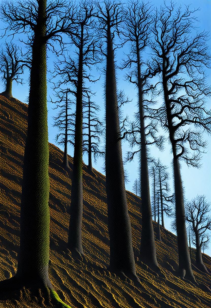 Treebeard at the Two Towers: Fantasy Art