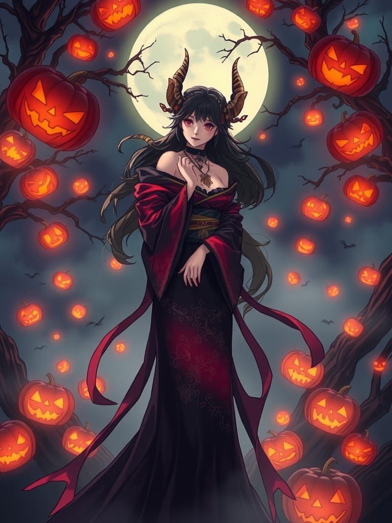Halloween Vampire Goddess