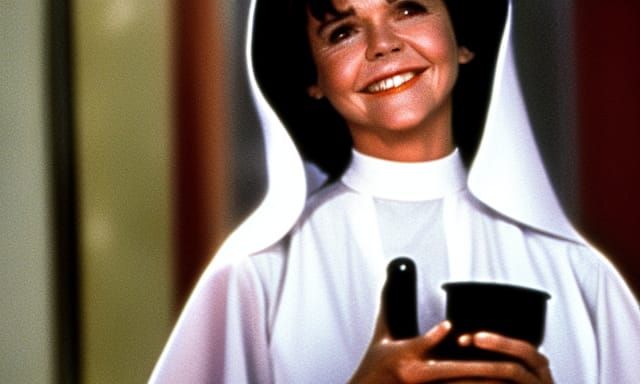 Sally Field as The Flying Nun Portrait