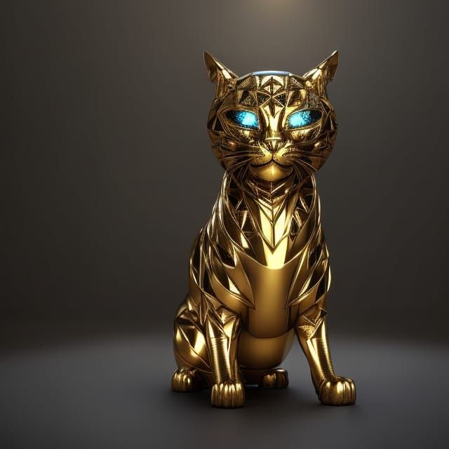 Gilded Mecha Guardian