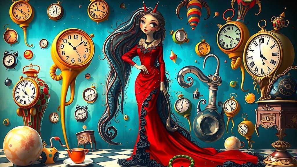 Surreal Whimsy Unleashed in a Vibrant, Hyper-Realistic Scene