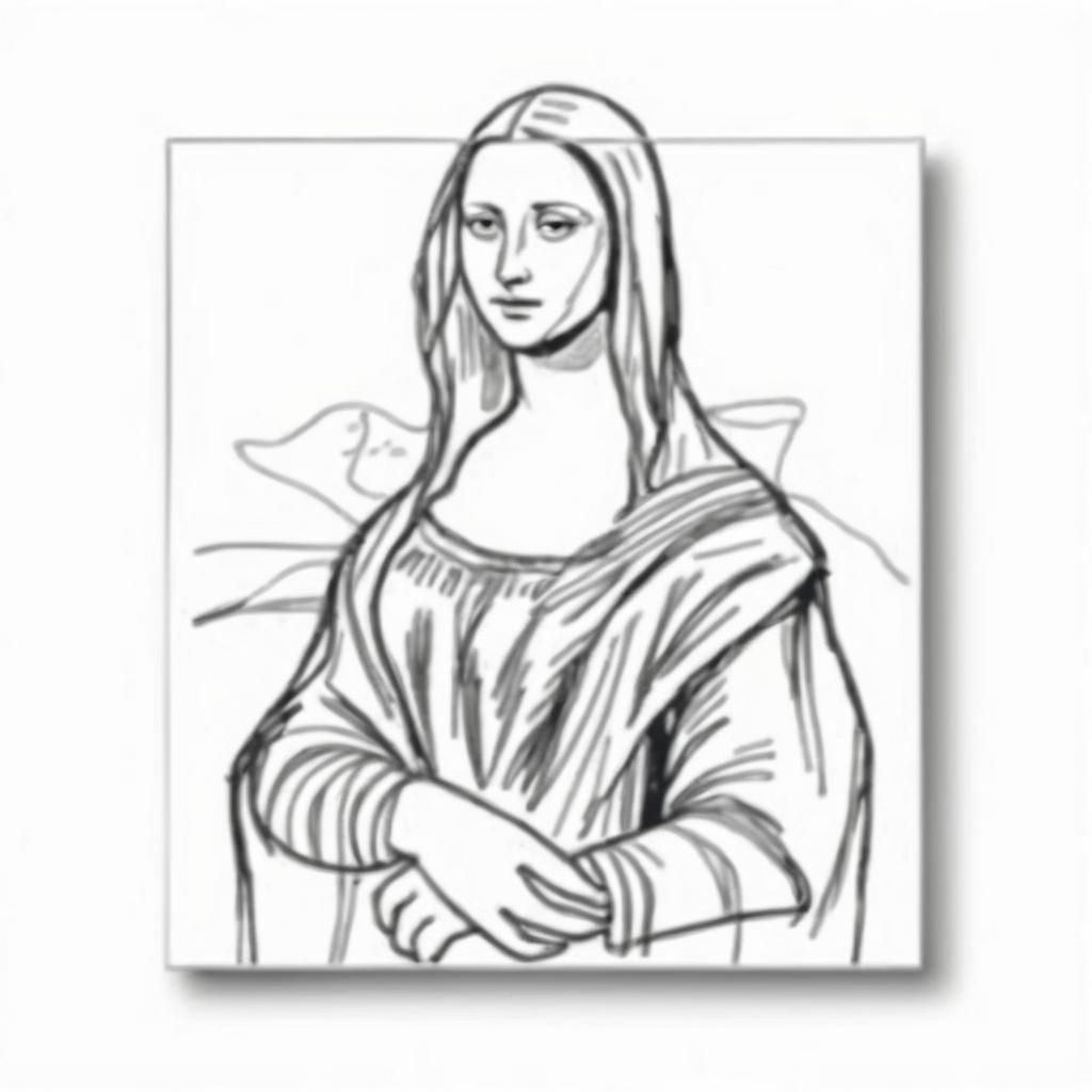 Leonardo da Vinci had sketched a nud version of the "Mona Li...