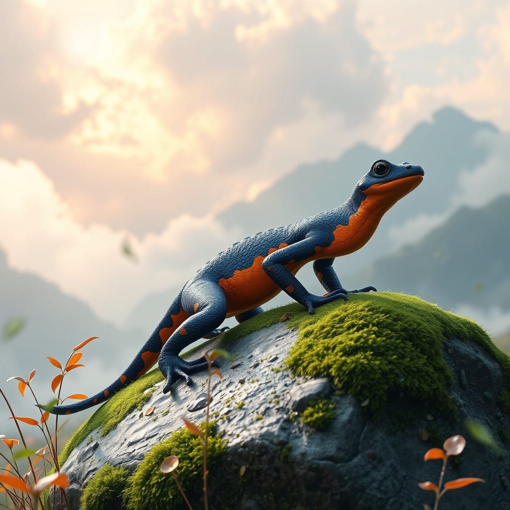 Yunnan Lake Newt - Despite extensive surveys, it has not bee...