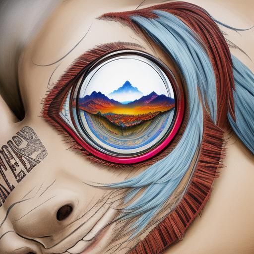 Hyper-Detailed Night Scene with Vivid Colors