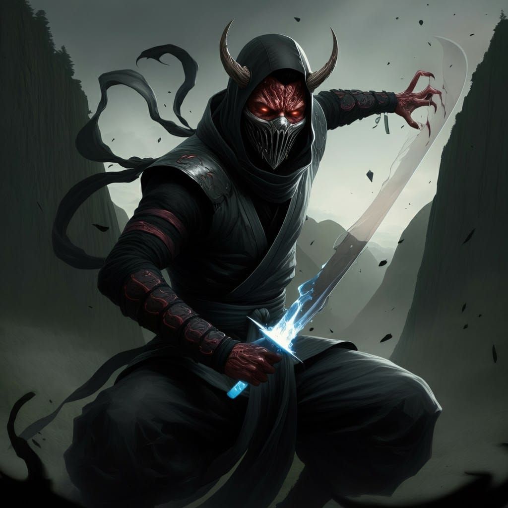 Ethereal shadow blade!