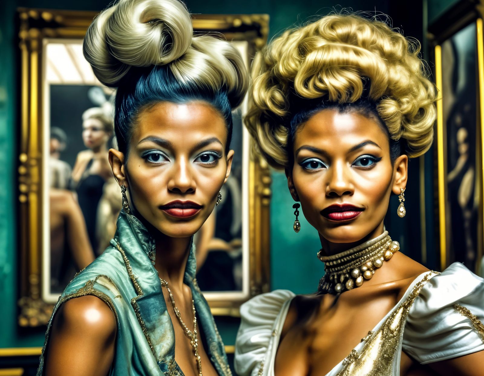 Awe Inspiring Portrait in Hyperrealistic Style