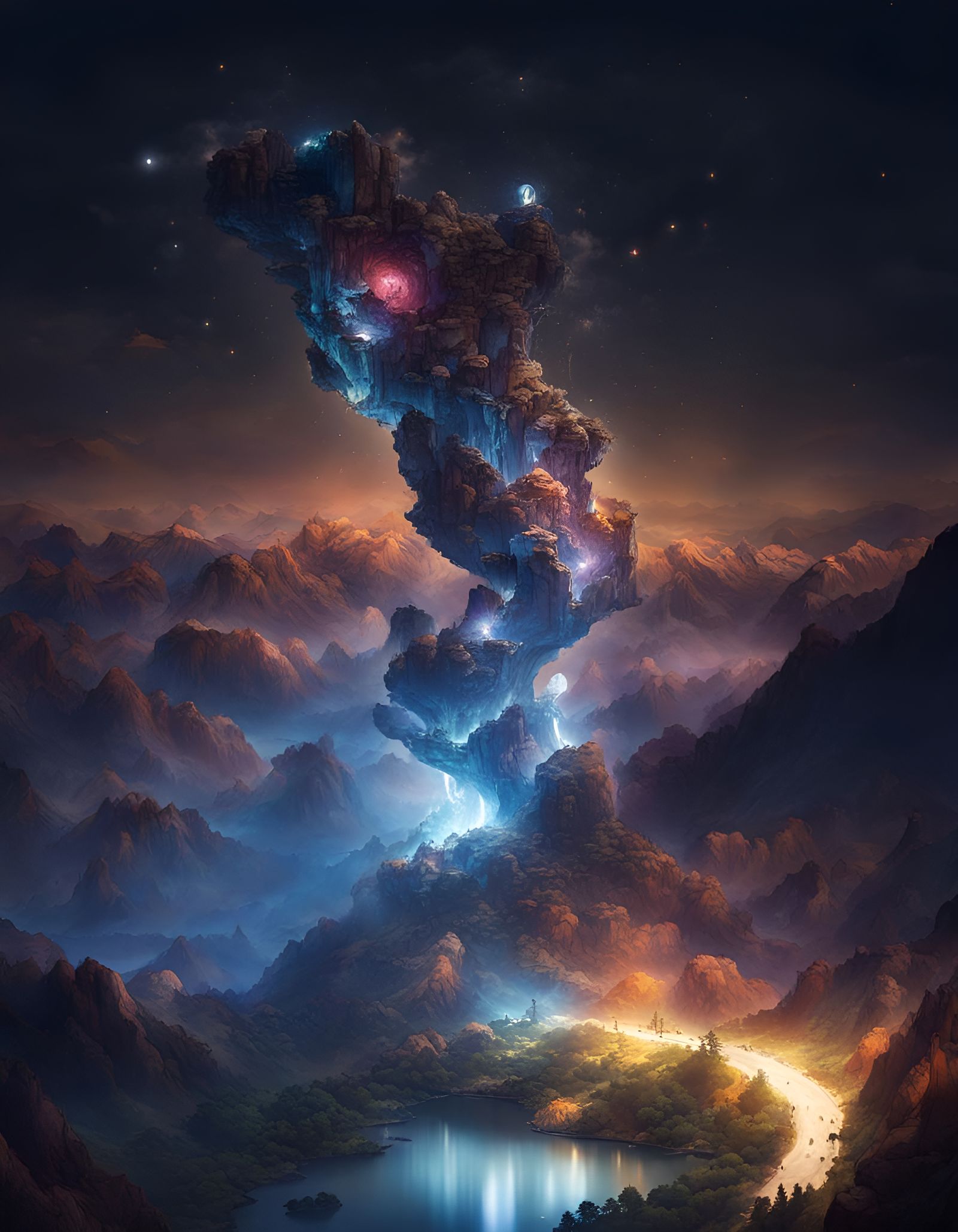 AI Generated Image in Similar Style