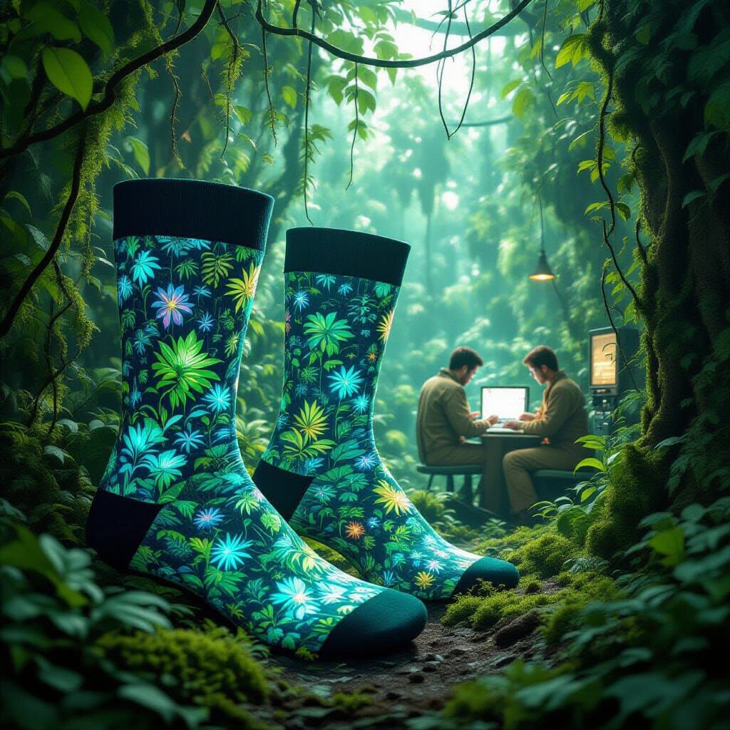 Jungle socks