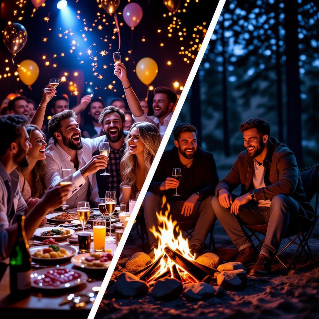Rich Man's Party vs. True Friends by Campfire