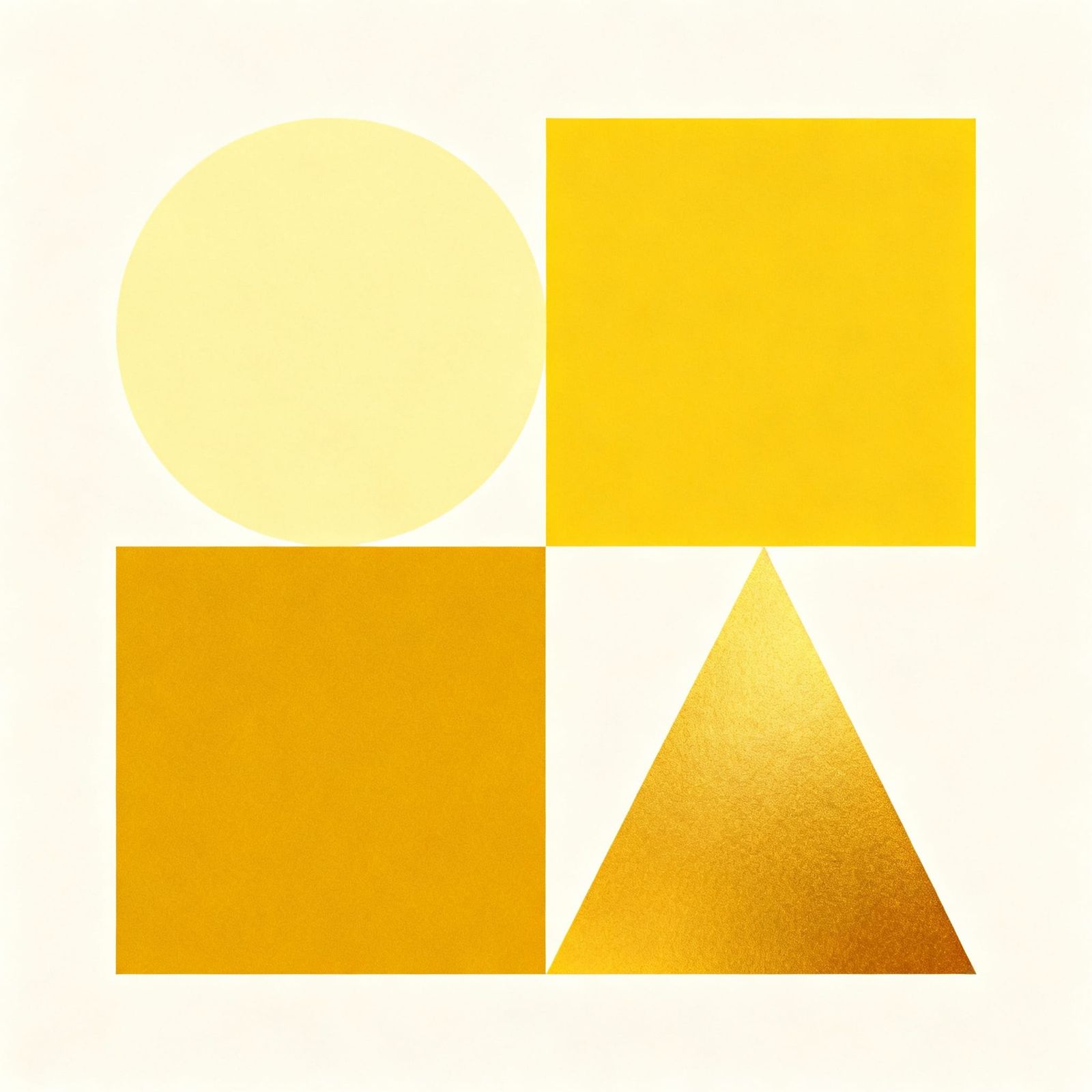 Minimalist Yellow Graphic Design