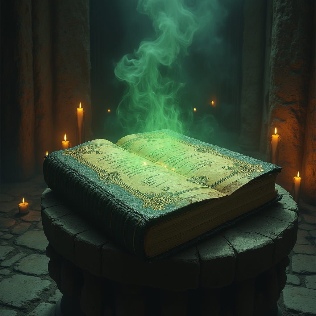 Dragon Scale Grimoire in Forgotten Crypt